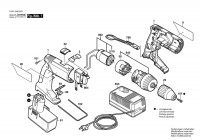 Bosch 0 601 946 4BE Gsr 14,4 Vpe-2 Cordless Screw Driver 14.4 V / Eu Spare Parts